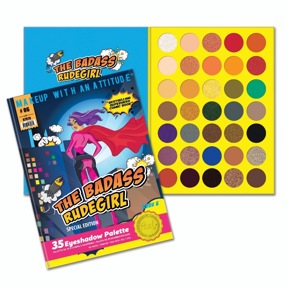 The rude Badass Rudegirls eyeshadow palette